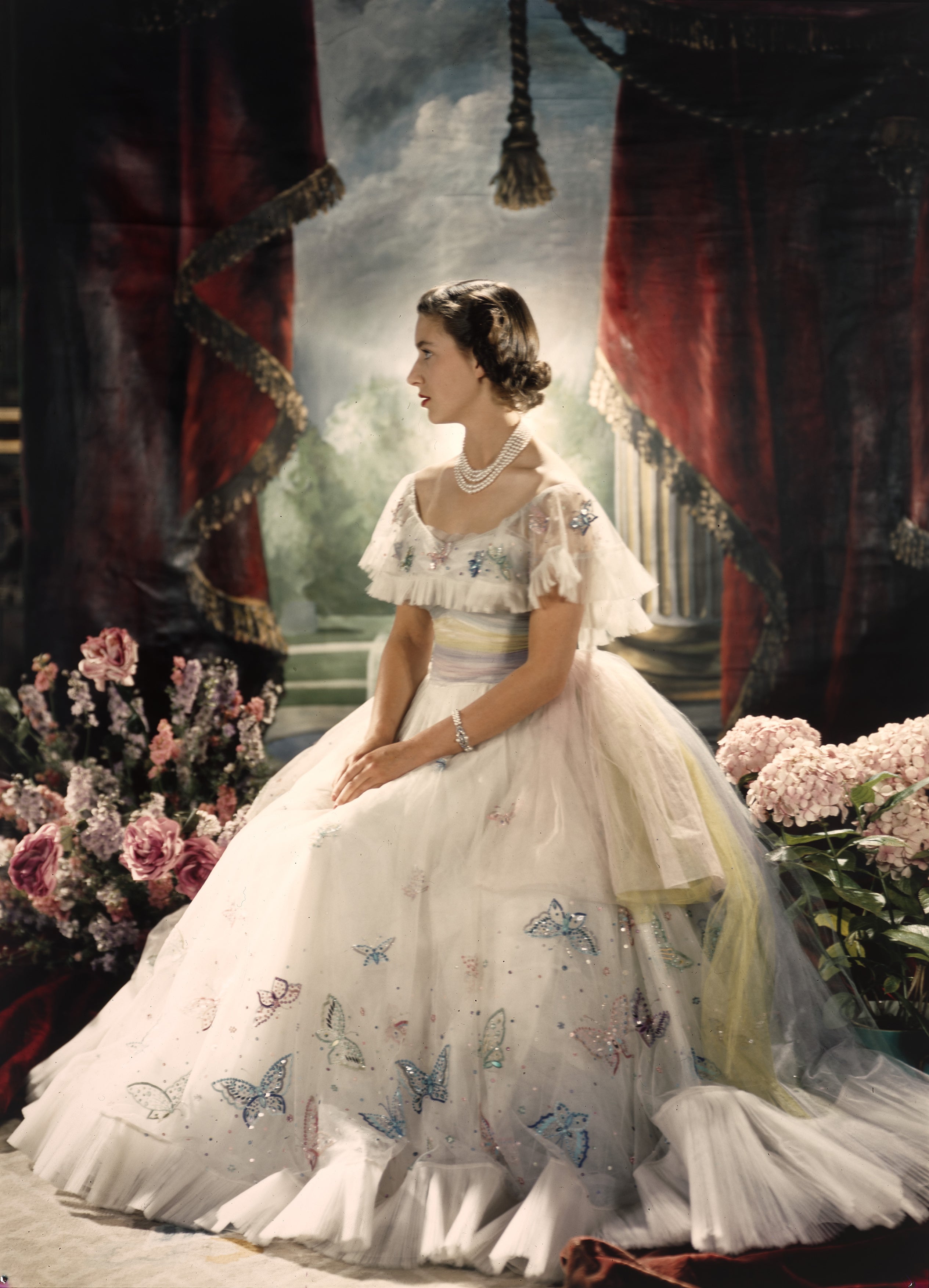 Portrait by Cecil Beaton of Princess Margaret, 1949,