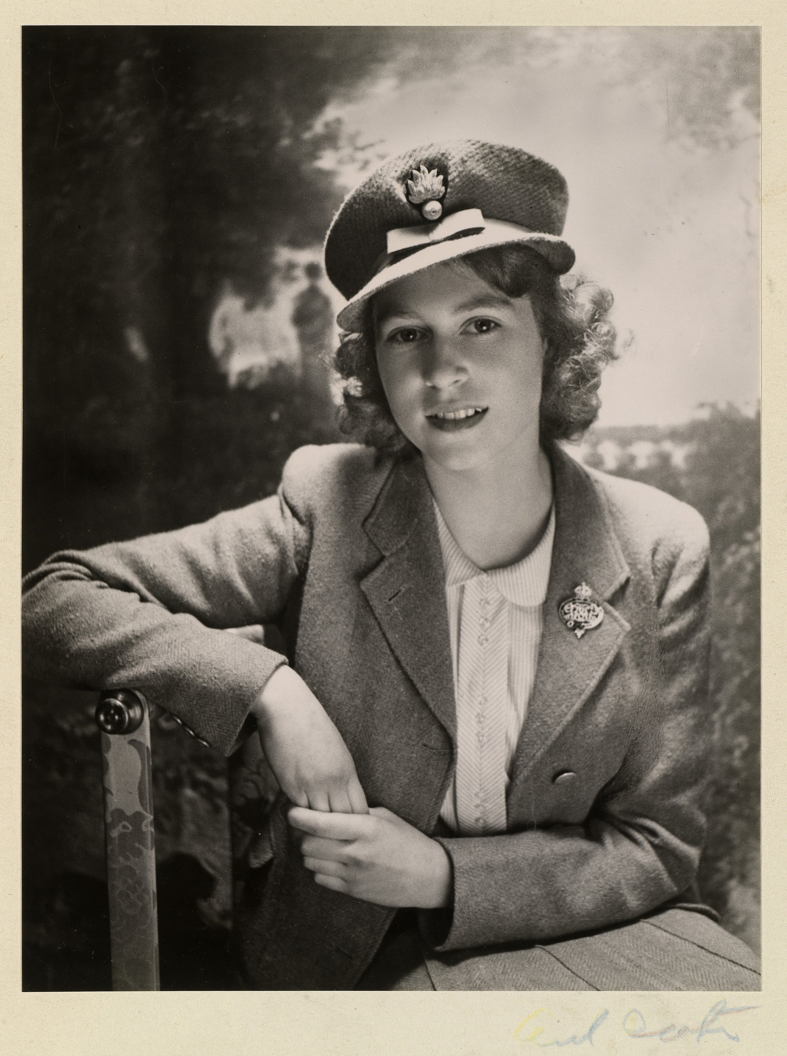 Portrait by Cecil Beaton of Queen Elizabeth II, 1942