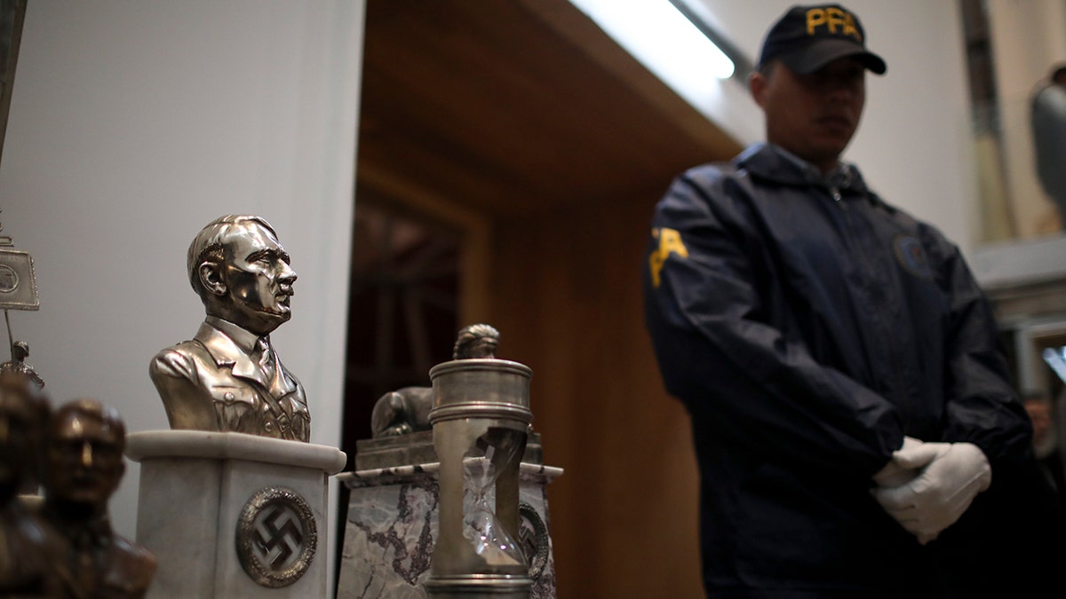 A statue of Hitler found in Argentina